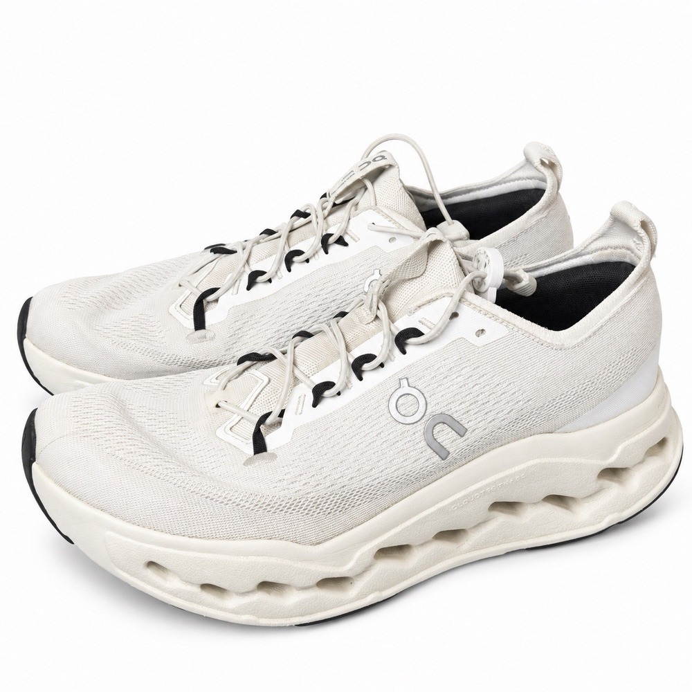 On Cloudsurfer Max Wide White 3MF30801200 Men's Size 12 Road Running Shoes